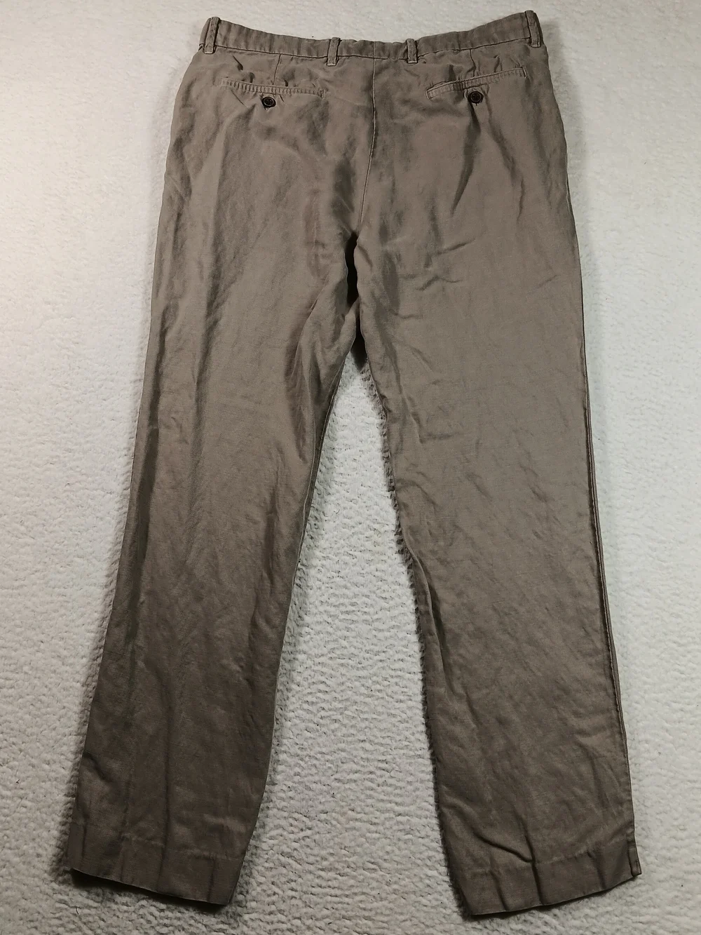 Tommy Bahama Pants Mens 36x34 Tan The Dream Linen Tencel Chino Resort Nautical
